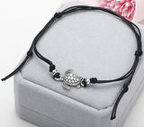 Summer Beach Turtle Shaped Charm Rope String Anklets