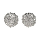 long dangle metal tassels earrings