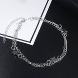Star Pendant Anklet Foot Chain Gold/Silver Color Geometric Anklets