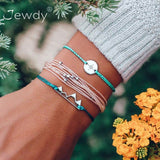 Bohemian Pineapple Turtle Heart Earth Bracelet