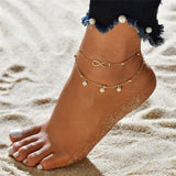 Anklets for Women Foot Accessories Summer Beach Barefoot Sandals Bracelet