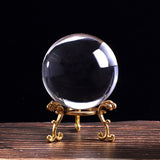 K9 Crystal Glass Ball Transparent Ball for Birthday Gift Photography Props Ball Aid Home Deroc Gift Souvenir Cristal Accessories