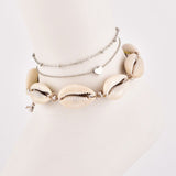 Natural Shell Anklets